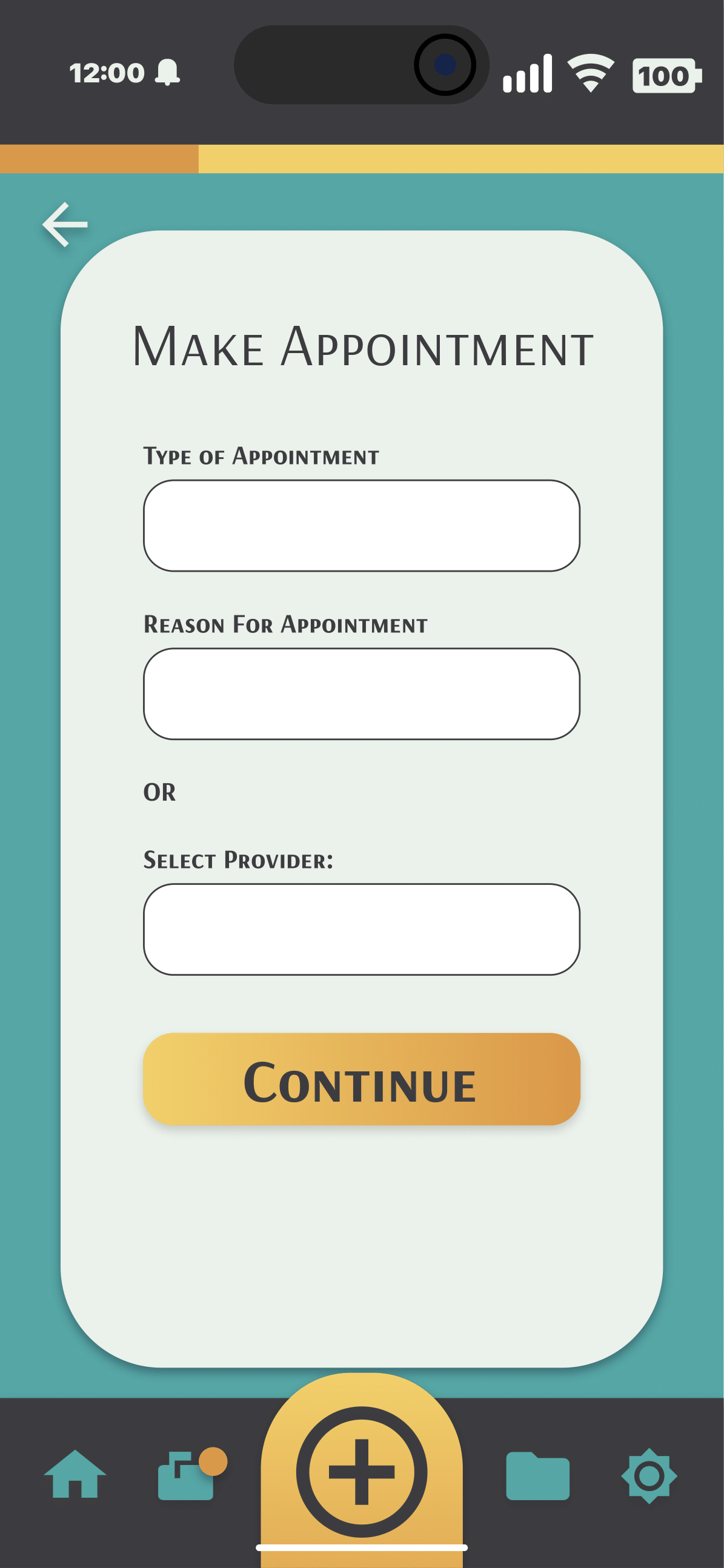 Make Appointment Page